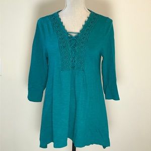 Chico’s Teal Tunic